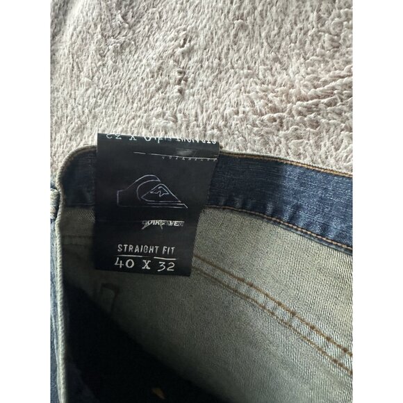 Quiksilver Men’s Jeans Revolver Straight Fit Size 40x32 New - Picture 9 of 16